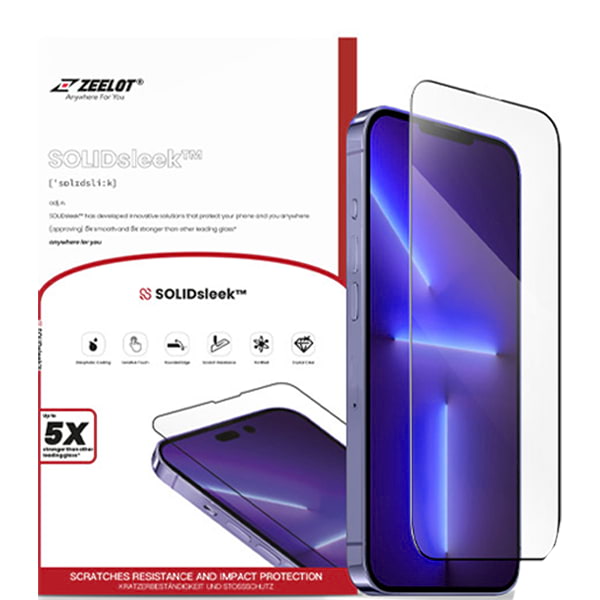 Kính cường lực iPhone 14 Series Zeelot SOLIDsleek